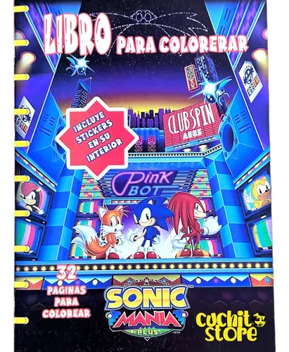 Kit Imprimible Editable Super Sonic + Libro Para Colorear