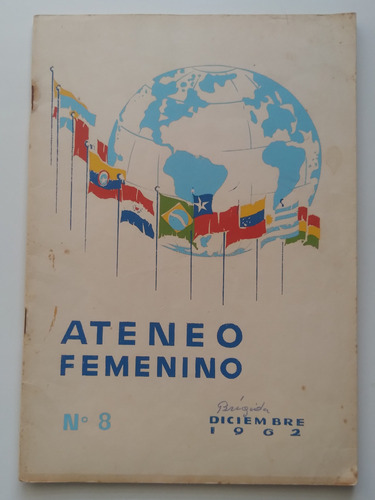Revista Ateneo Femenino N° 8 Diciembre De 1962. J