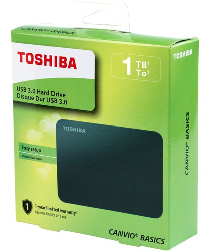 Disco Duro Externo Toshiba Canvio Basics 1tb