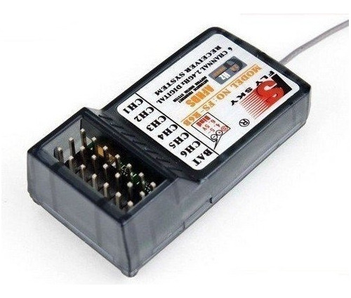 Fly-sky 2.4g 6-channel Receiver (r6b) Para Ct6b 6-ch Tx