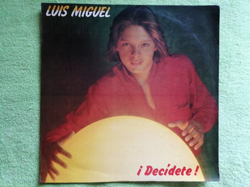 Eam Lp Vinilo Luis Miguel Decidete 1983 Edicion Peruana Emi (Usado)