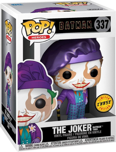 Imagen 2 de 3 de Funko Pop Chase Joker Guason 1989 Jack Nicholson * Batman