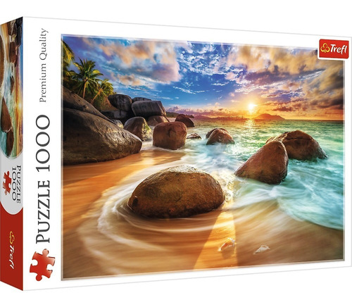 Rompecabezas Puzzle 1000 Piezas Trefl India Playa - 10461