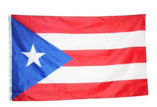 Bandera Puerto Rico Medidas 150x90cm Seleccion Mf-47