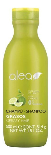 Alea Shampoo Para Cabello Graso Con Extracto Cítrico 500ml