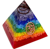 Comprar Pirámide Orgon Orgonita 7 Chakras - Llama Sagrada