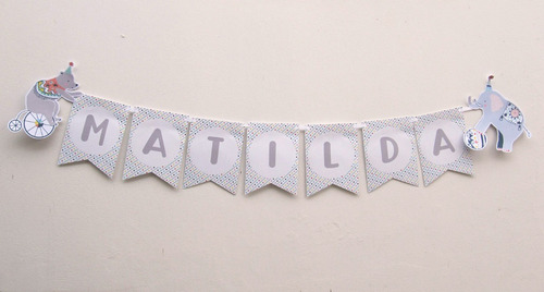 Imagen 6 de 9 de Kit Para Imprimir Fiesta Circo De Nenas Personalizado