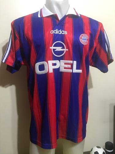 Camiseta Bayern Munich Alemania 1995 1996 1997 Klinsmann #18