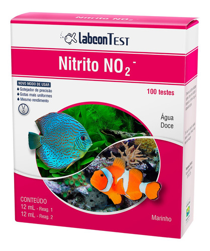 Labcontest Nitrito - 100 Testes - Teste De Nitrito