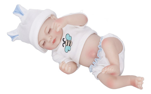 Muñeca De Bebé De Silicona Suave Simulada Para Niña, Gran Se