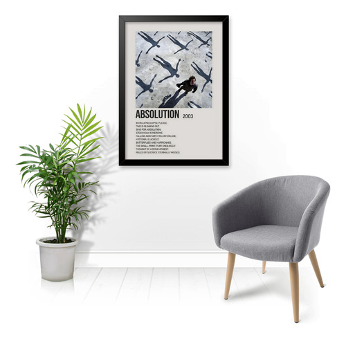 Poster Muse - Absolution, Quadro Com Moldura 33x24cm
