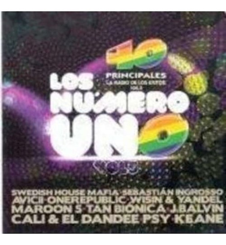 40 Principales Los Numeros Uno Cd Nuevo