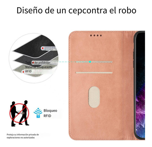 Funda Tipo Cartera Magnética Para Samsung Galaxy A11 Eu/m01s/a10s Con Bloqueo Rfid