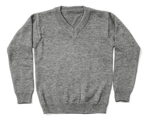 Pullover Sweater Para Hombre Básico Escote V Colores