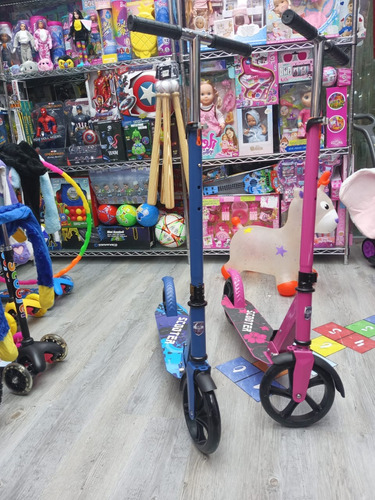 Monopatín Scooter Niños Y Adolescentes Ruedas Grandes