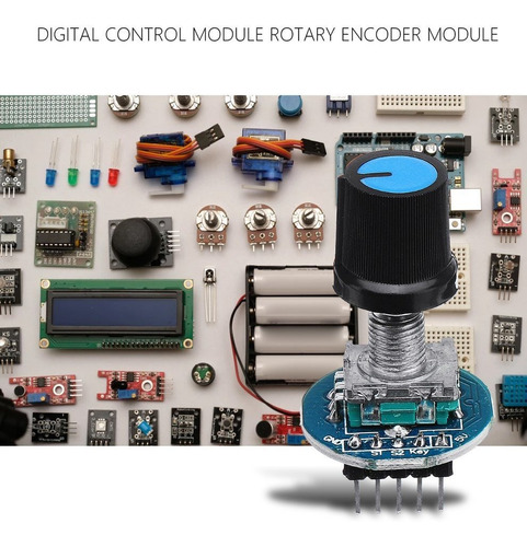 Módulo De Control Digital Codificador Rotativo Módulo Pote