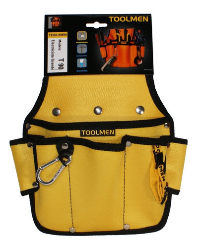 Cartuchera Portaherramientas Electricista Toolmen T90 Grande
