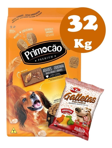 Primocao Adulto Premium 22 + 10 Kg + Regalo