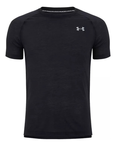 Playera Running Under Armour Streaker Negro Hombre 1361469-0