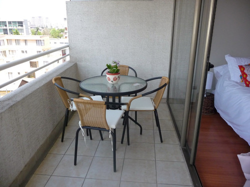 Departamento Amoblado En Arriendo Román Diaz, Providencia