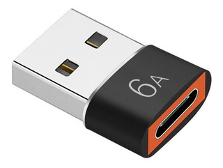 Adaptador Convertidor Usb C A Usb 3.0 Otg Carga Rápida 6a