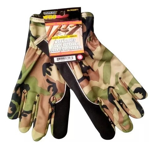 Guantes De Trabajo Estilo Militar Protección Camuflado 