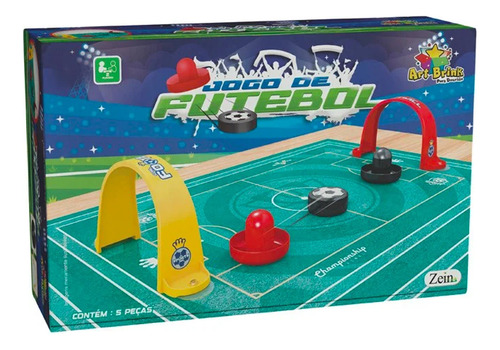 Brinquedo Futebol De Mesa Com Disco Que Desliza Jogo Disputa