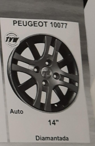 Llantas Aleacion Tvw Rodado 14 / Pase 4x108