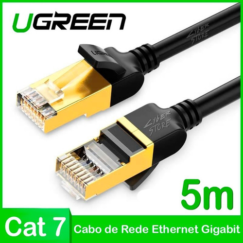 Cat7 Cabo Rede Ugreen Deluxe Gamer Gigabit Ps4 Ps5 Xbox 5m