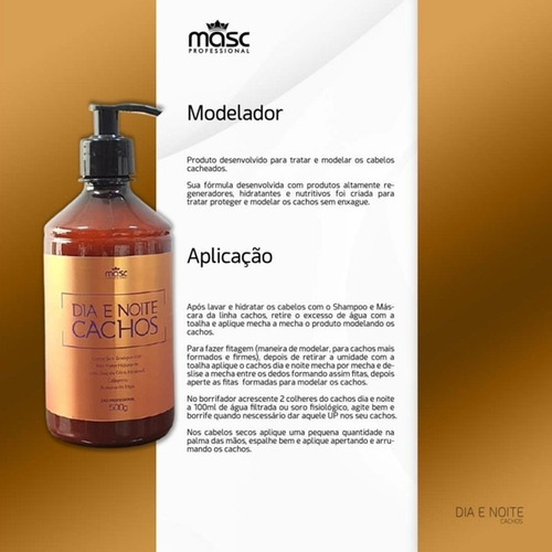 Imagem 4 de 7 de Kit Com 6 Ativador De Cachos 500gr, Óleo De Côco E Colágeno