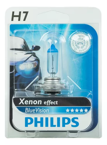 Lampara H7 12v 55w 12972 Blue Vision X1 Philips