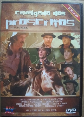 Cavalgada Dos Proscritos ( Dvd -  Original - Usado )