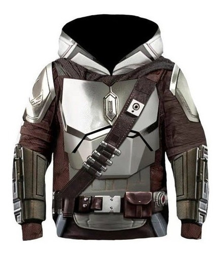 Sudadera Con Capucha Mandaloriana Infantil Star Wars