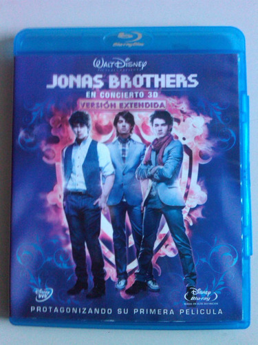 Jonas Brothers En Concierto 3 D Blu Ray Disc Usado Nacional