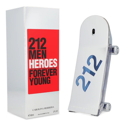 Perfume 212 Men Heroes De Carolina Herrera 100 Ml