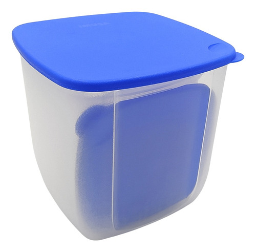 Juego 4 Recipientes Hermeticos Azules Marca Imusa. Bredys