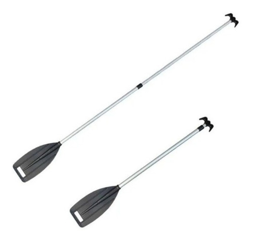 Imagen 1 de 6 de Pala Bichero Remo Extensible Aluminio Flotante Bote Kayak