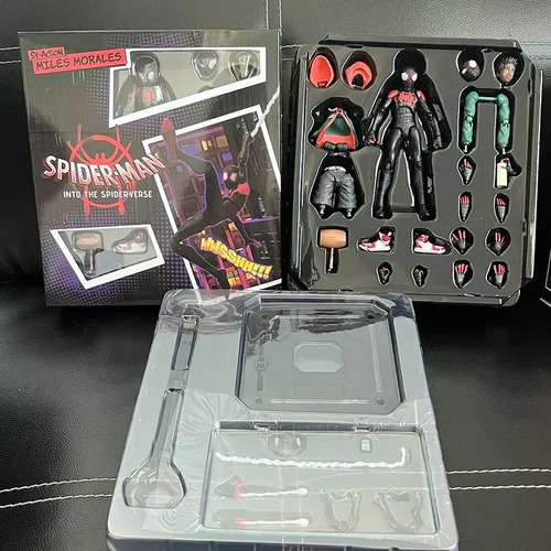 Figura Móvil De Spider-man New Sentinel De Miles Morales 202