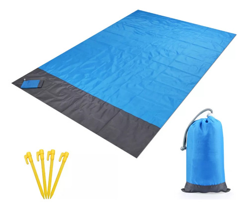 Manta De Playa De Picnic Impermeable Portátil Al Aire Libre