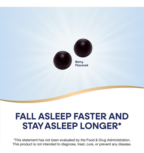 Sleep Aid Gummies Nature's Way Sleep Well Com Melatonina 90c