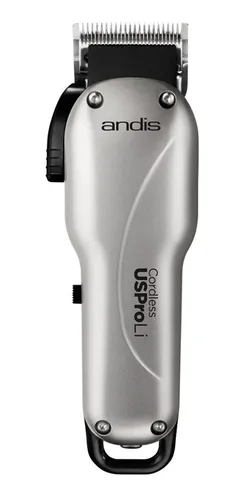 Kit Maquina Andis Uspro Li Grips Tru Barber Navaja Acero