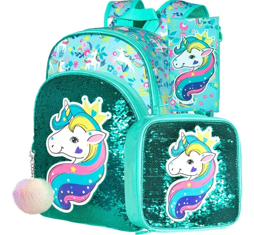 Mochila unicornio brillante sale