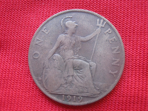 Gran Bretaña 1 Penny 1919