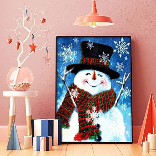 5d Diy Kit Pintura Diamantes Navidad Adultos Llenos Artesan