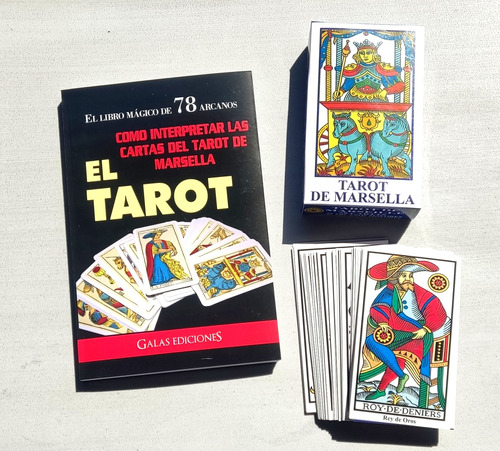 Tarot Marsella Español + Libro Español 200 Paginas