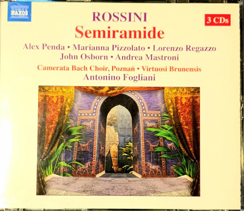 Rossini Semiramide Fogliani 3cds Como Nuevos 