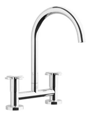 Griferia Fv Alerce Cocina Mesada Cromada Canilla 0428 d7