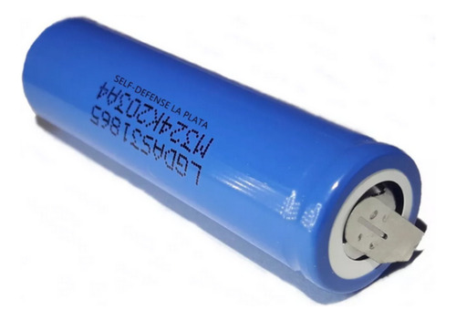 Pila Batería 18650 2200mah Reales LG Con Terminales P/soldar