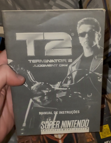 Snes Playtronic T2 Judgement Day Cib Raríssimo