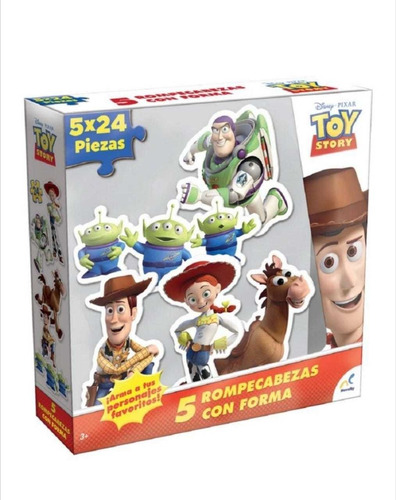 Rompecabezas Con Forma Toy Story